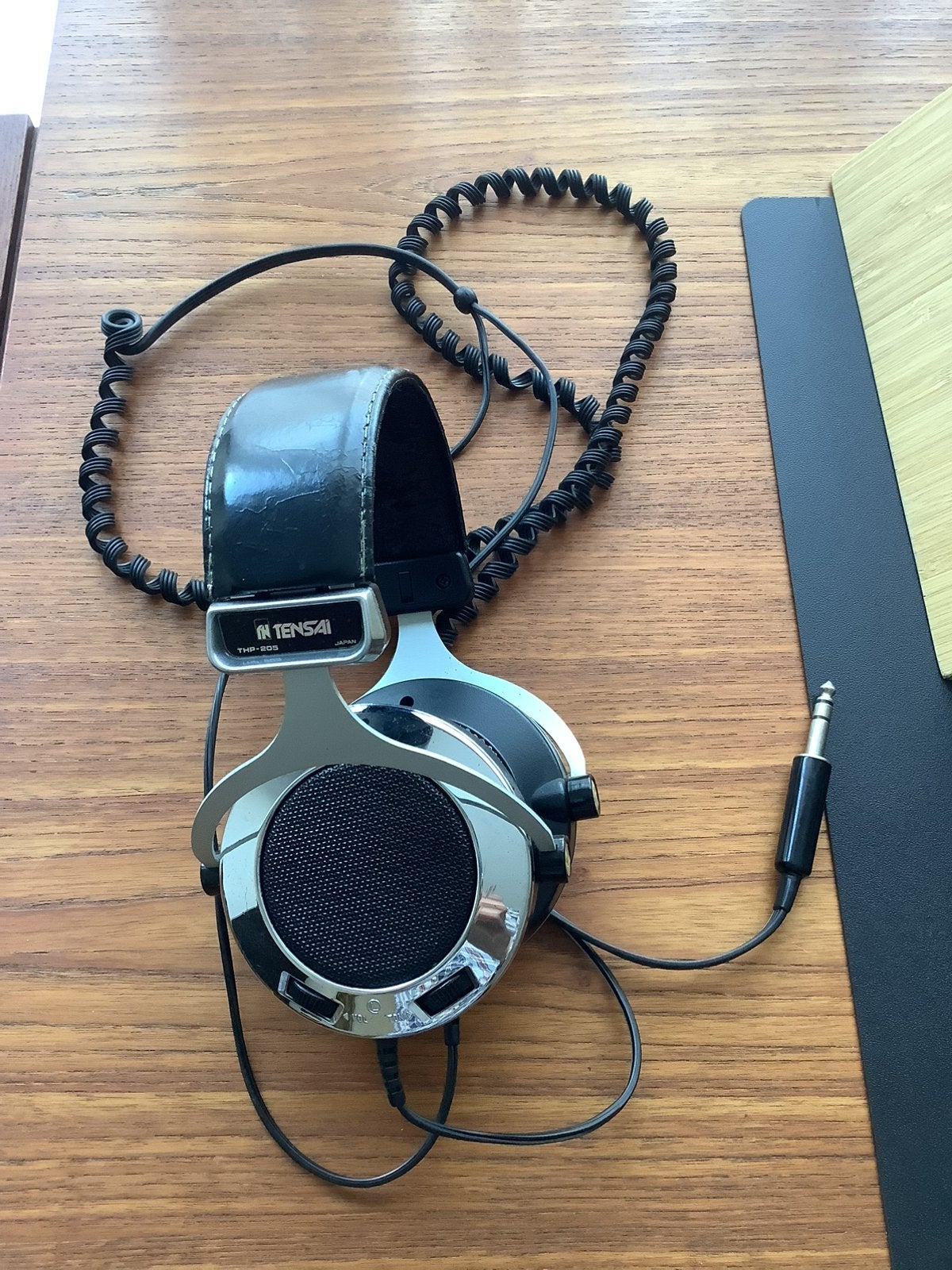 vintage fn tensai japan design koptelefoon jaren ‘70, Ophalen, Gebruikt, Over-ear, Verstelbaar