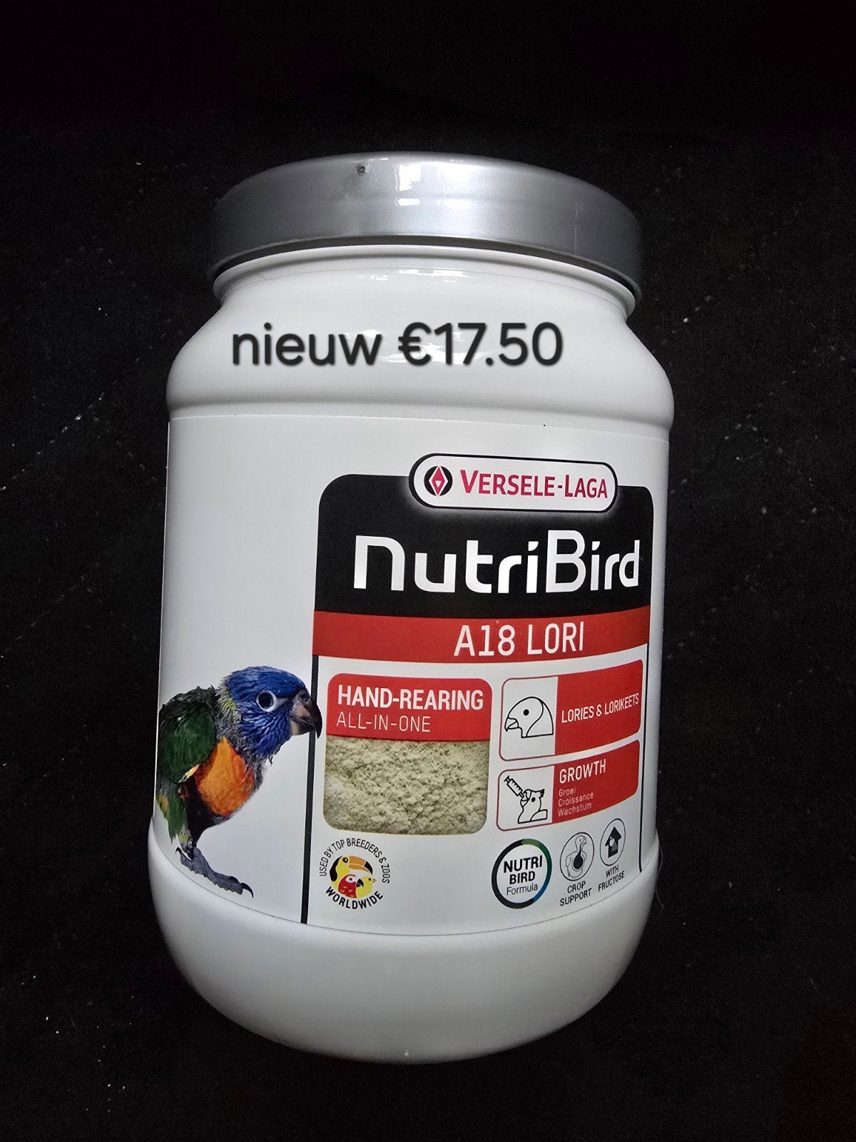 nutribird a18 lori handopfok nieuw, Ophalen, Overige typen