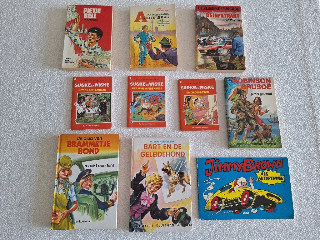 Jeugdboeken(o.a. Suske en Wiske, Pietje Bell etc zie omsch.), Boeken, Gelezen, Ophalen of Verzenden, Fictie, Chris van Abkoude