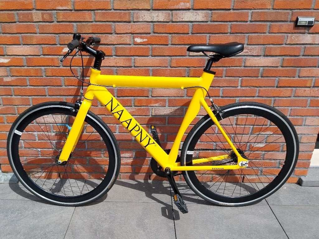 Fixie Bike - Single Speed Fiets - NAAPNY New York, Fietsen en Brommers, Fietsen | Racefietsen, Overige merken, Minder dan 10 versnellingen