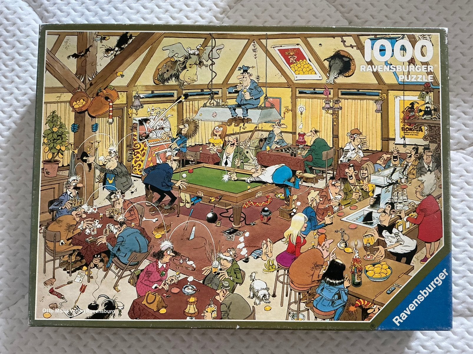 Jan van Haasteren puzzel, zeldzaam, Ophalen of Verzenden, 500 t/m 1500 stukjes, Zo goed als nieuw