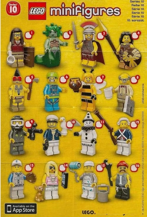 Diverse minifiguren Serie 10 - 71001, Lego, Ophalen of Verzenden, Minifiguren serie, Minifiguur