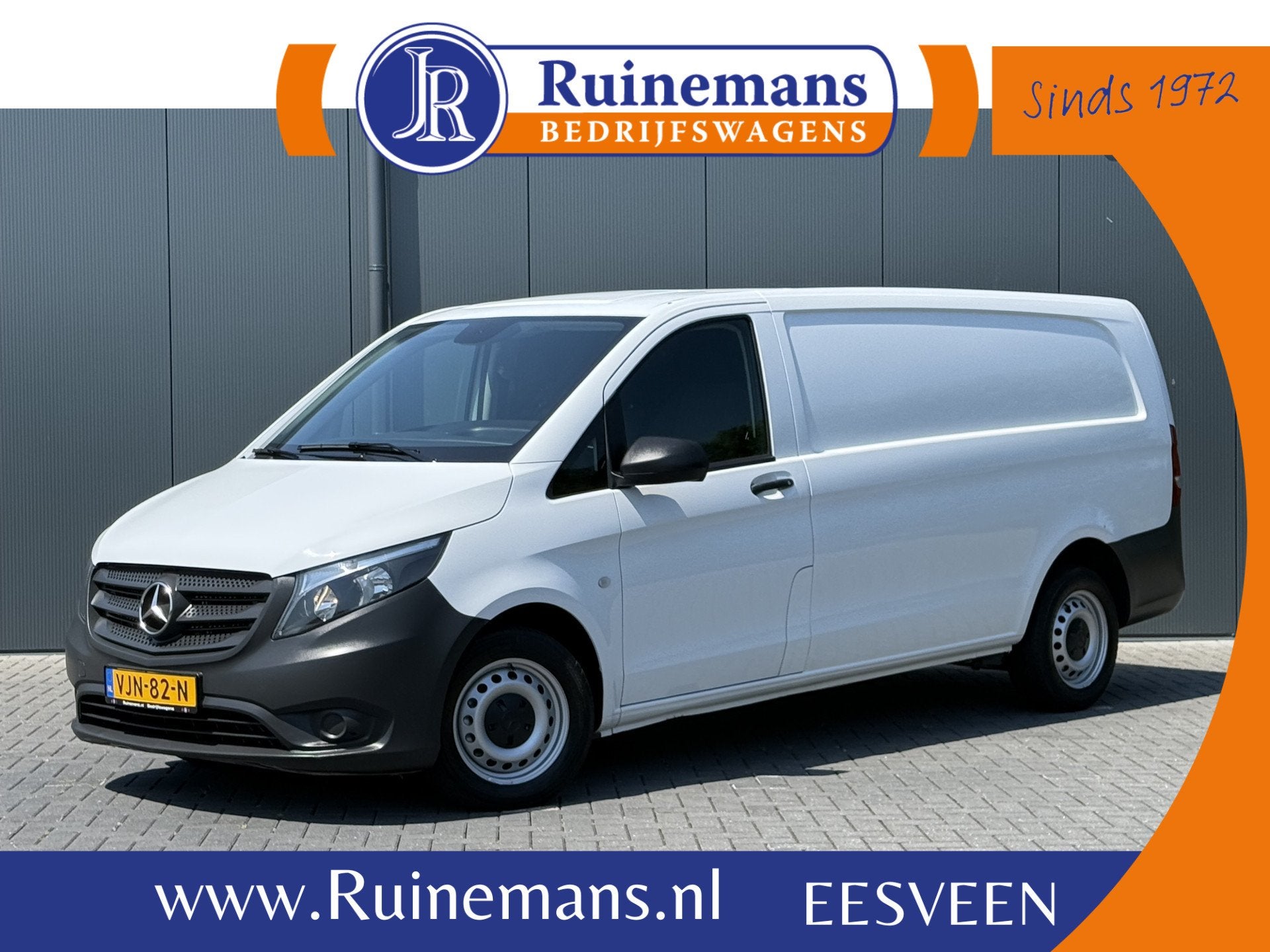 Mercedes-Benz Vito 110 CDI E6 MB / L3H1 / ORIG NL / AIRCO /, Auto's, Voorwielaandrijving, 15 km/l, Gebruikt, Euro 6