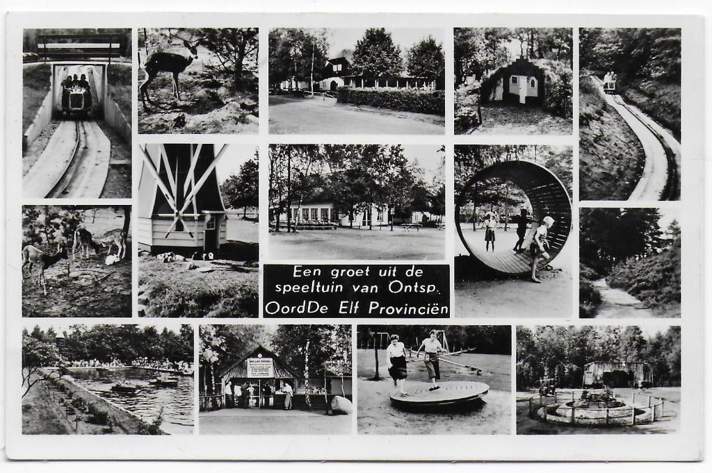 Hellendoorn Ansichtkaart uit 1956 ( B5109 ), Ophalen of Verzenden, 1940 tot 1960, Gelopen, Overijssel