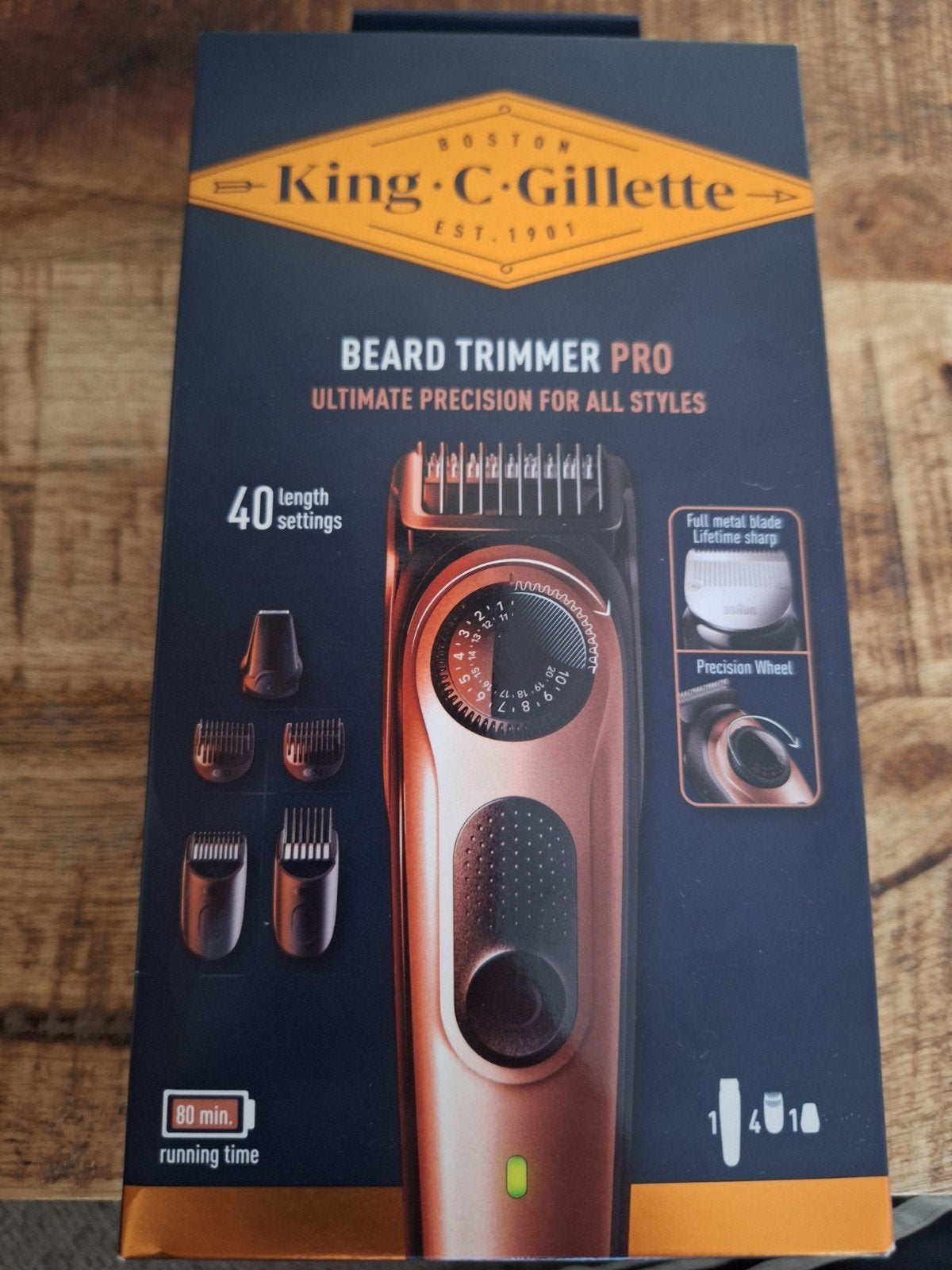 King C. Gillette Baardtrimmer Pro - Nieuw & Ongebruikt, Ophalen of Verzenden