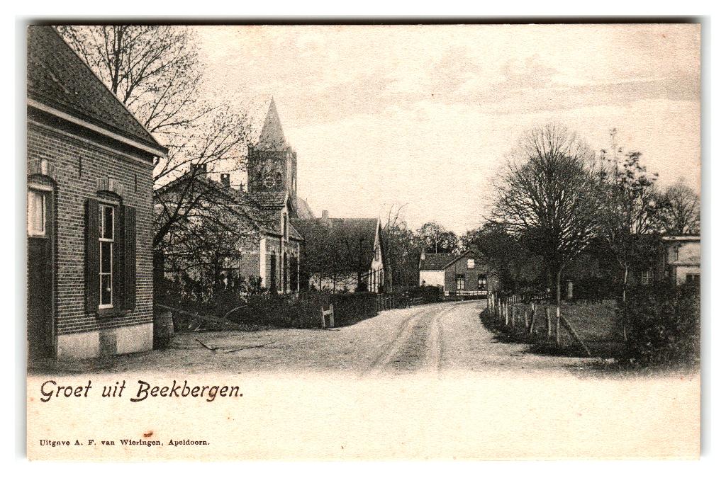 `Beekbergen, Groet uit Beekbergen, Verzenden, Voor 1920, Ongelopen, Gelderland