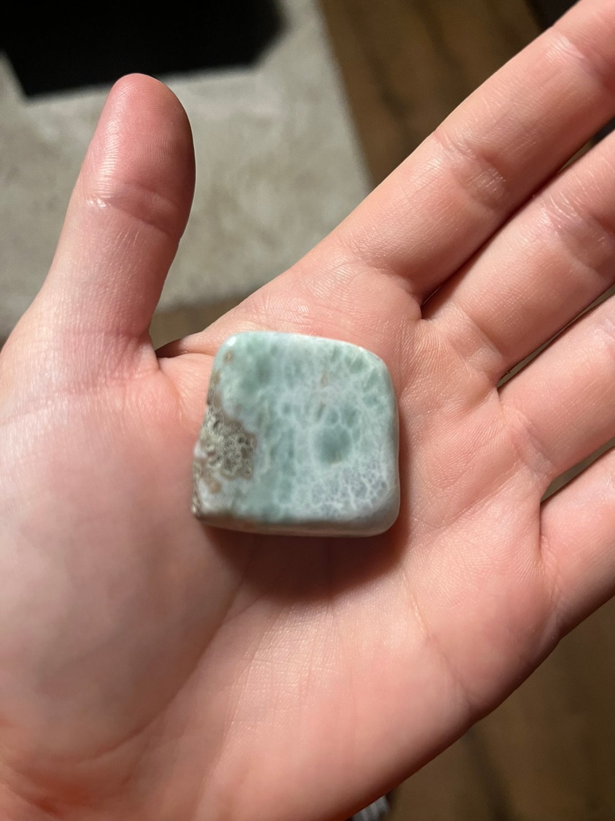 Prachtige larimar, Ophalen of Verzenden, Zo goed als nieuw