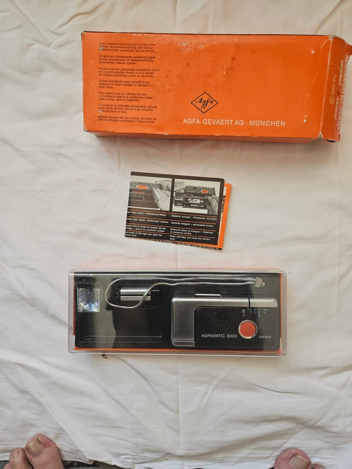 Agfamatic 3000 Pocket Sensor Camera - Nieuw in Doos, Ophalen of Verzenden, Nieuw, Compact, Overige Merken