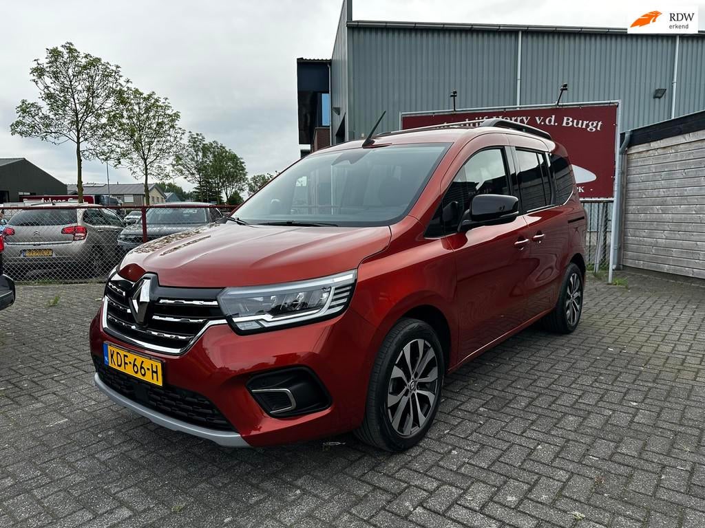 Renault Kangoo 1.3 TCe Techno | Automaat | Camera | Apple Ca, Auto's, Renault, Gebruikt, Met garantie (alle), Leder en Stof, Bedrijf