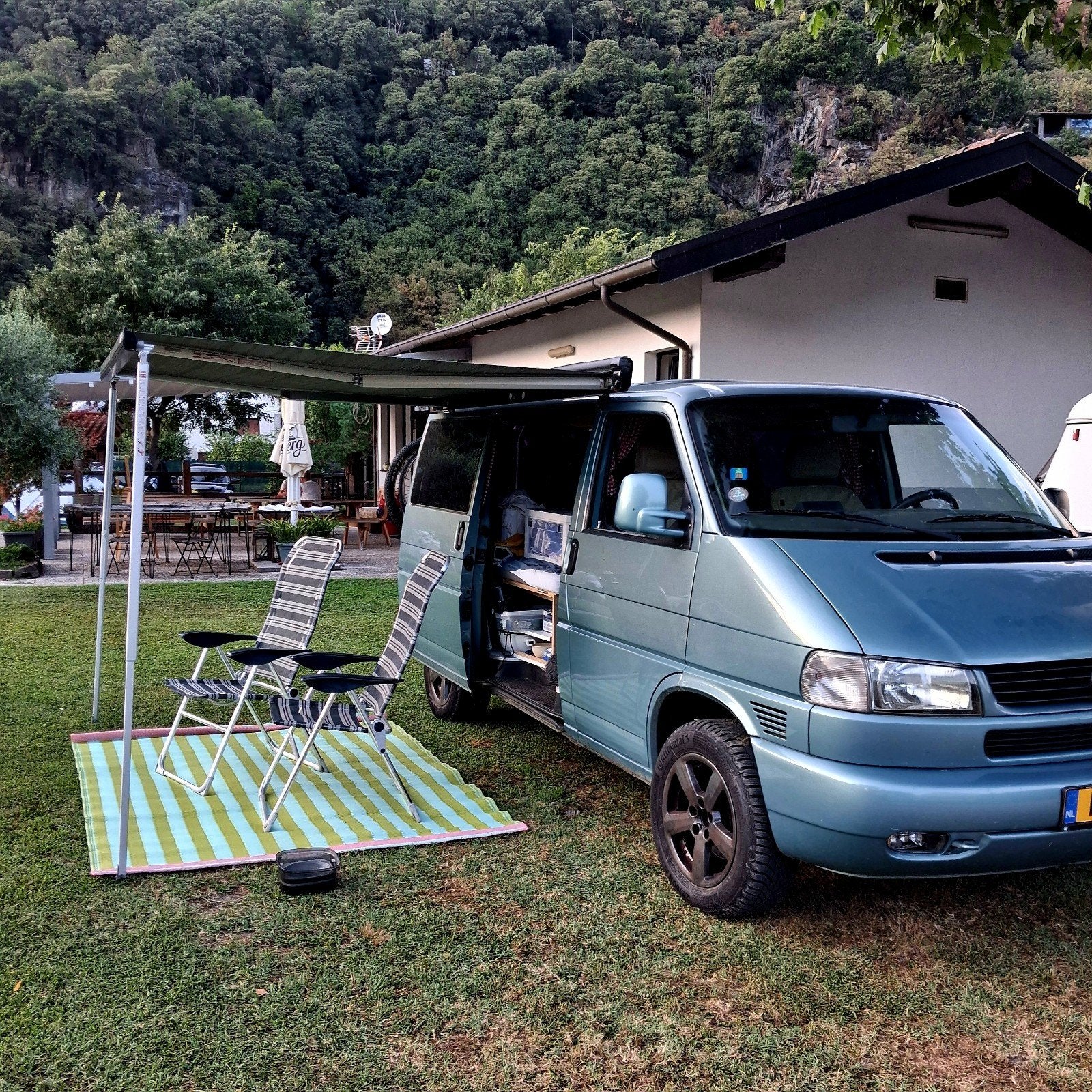 Leuke volkswagen camper te koop, Volkswagen, Tot en met 2, Particulier, Luifel