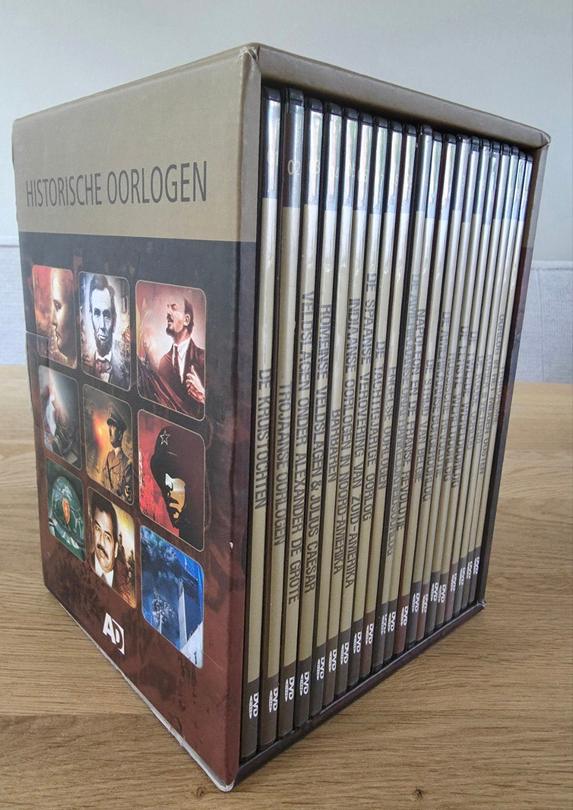 Historische Oorlogen DVD Boxset - Complete Collectie, Oorlog of Misdaad, Nederlands, Zo goed als nieuw, Vanaf 12 jaar