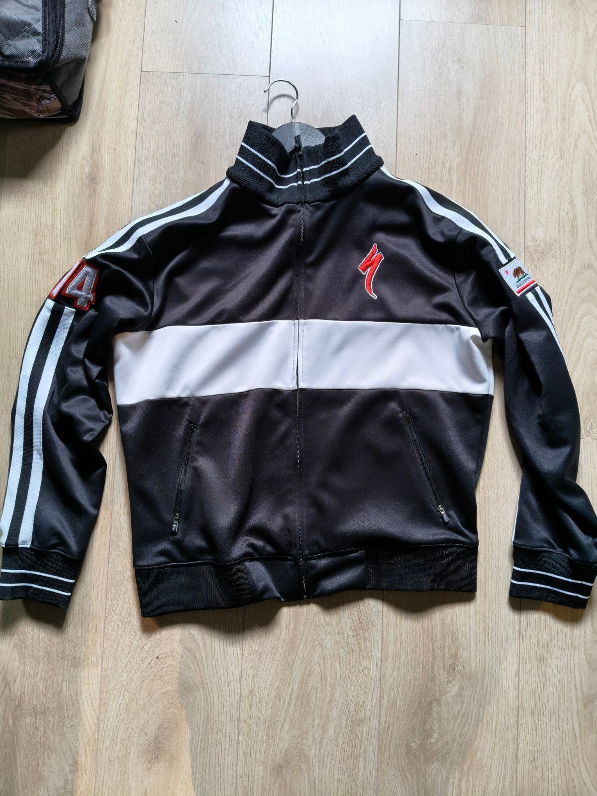Vintage Specialized Vest "California Republic" - Zwart/Wit, Kleding | Heren, Specialized, Maat 48/50 (M), Zwart, Ophalen of Verzenden