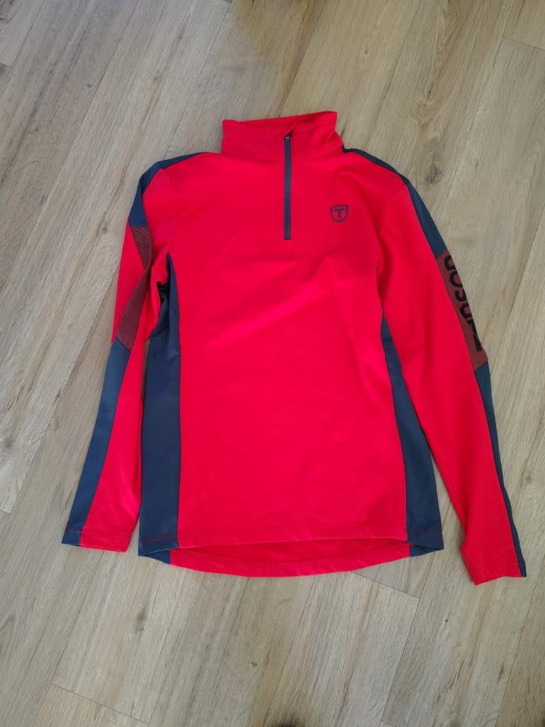Keurige Tenson trainingstrui S heren, Kleding | Heren, Sportkleding, Fitness, Maat 46 (S) of kleiner, Rood, Ophalen of Verzenden