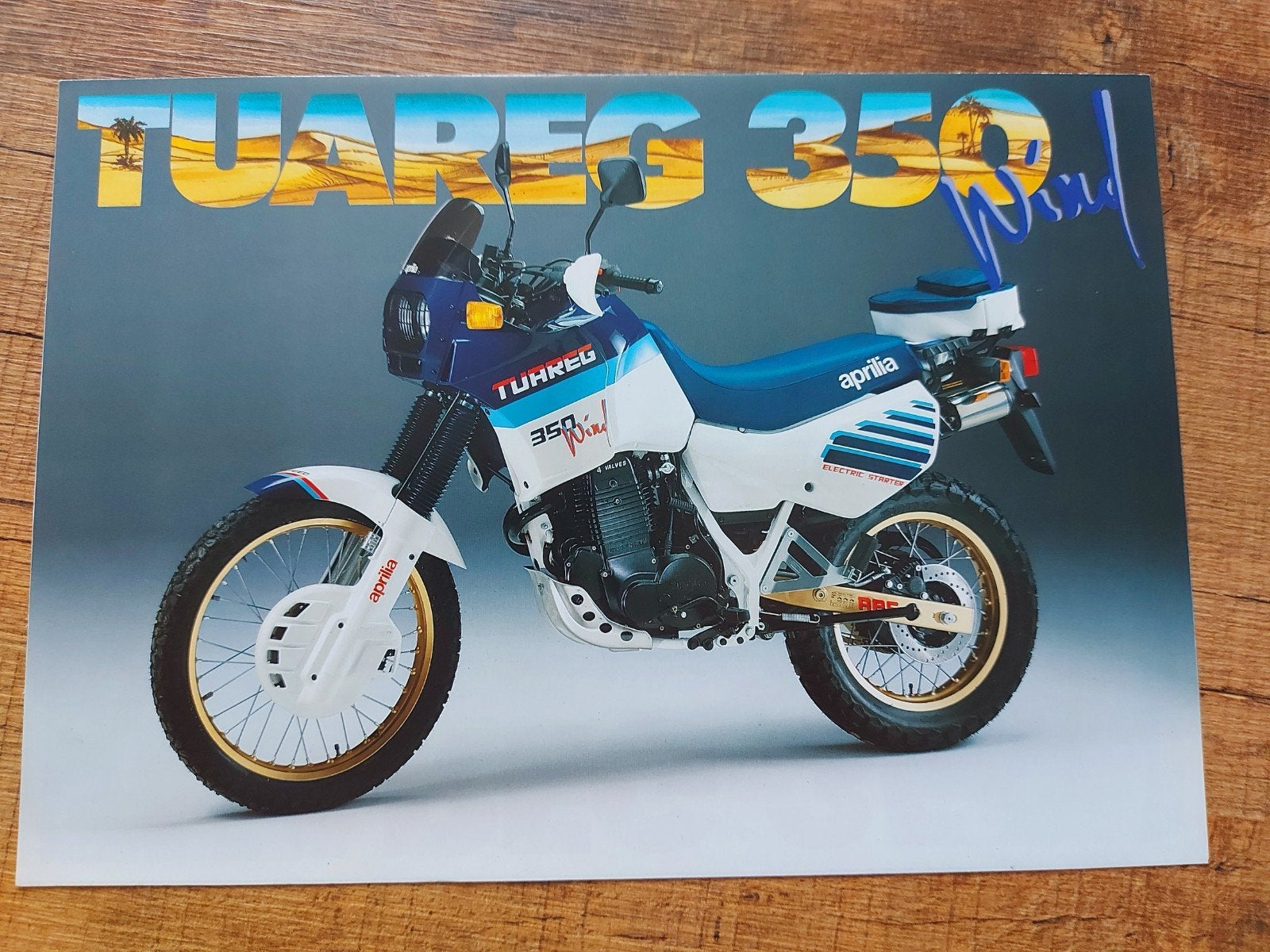 Aprilia Tuareg 350 wind motor folder, Motoren, Ophalen of Verzenden