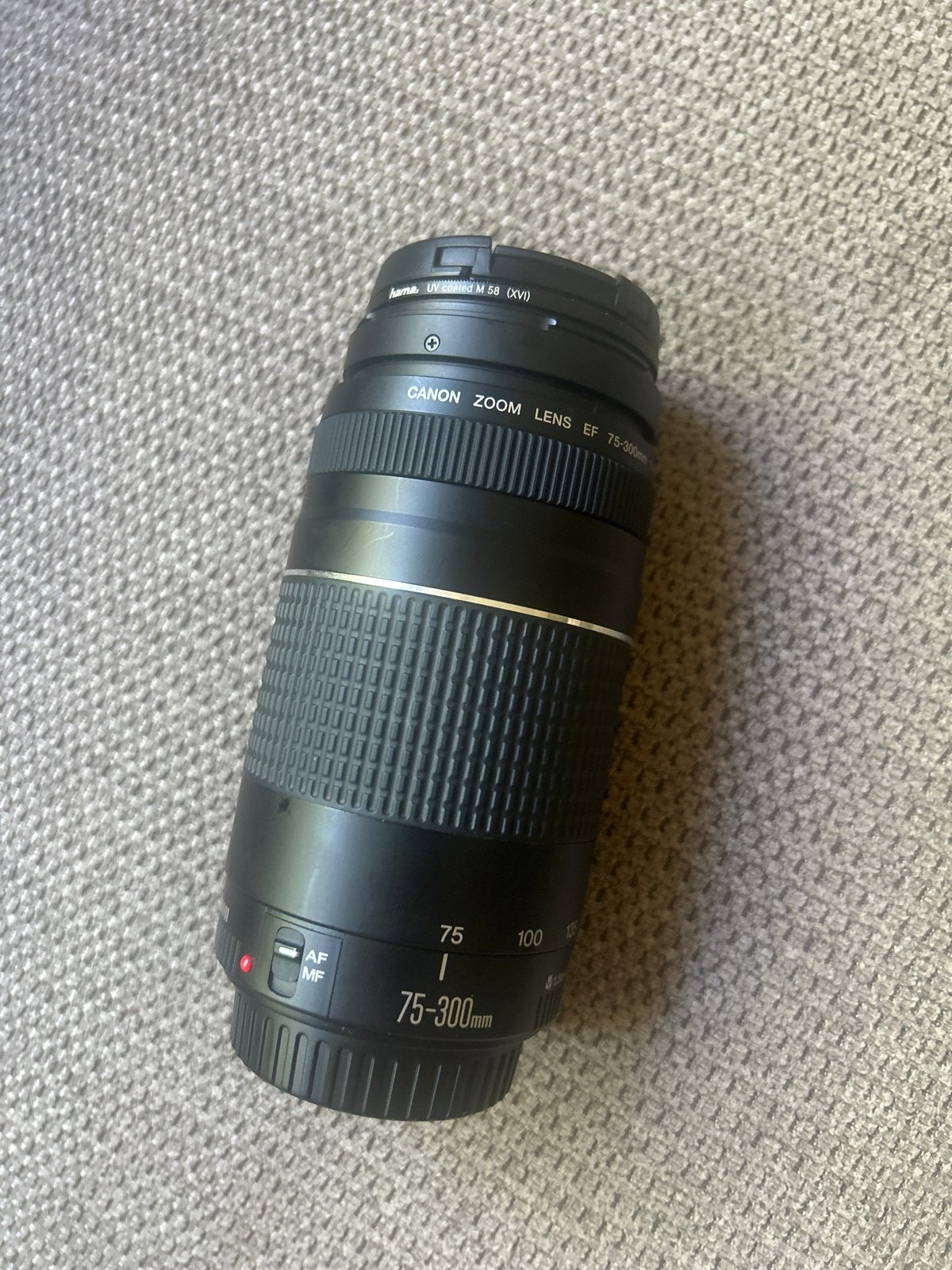 Canon Zoom Lens EF 75-300mm f/4-5.6 III, Audio, Tv en Foto, Fotografie | Lenzen en Objectieven, Ophalen, Gebruikt, Canon, Autofocus