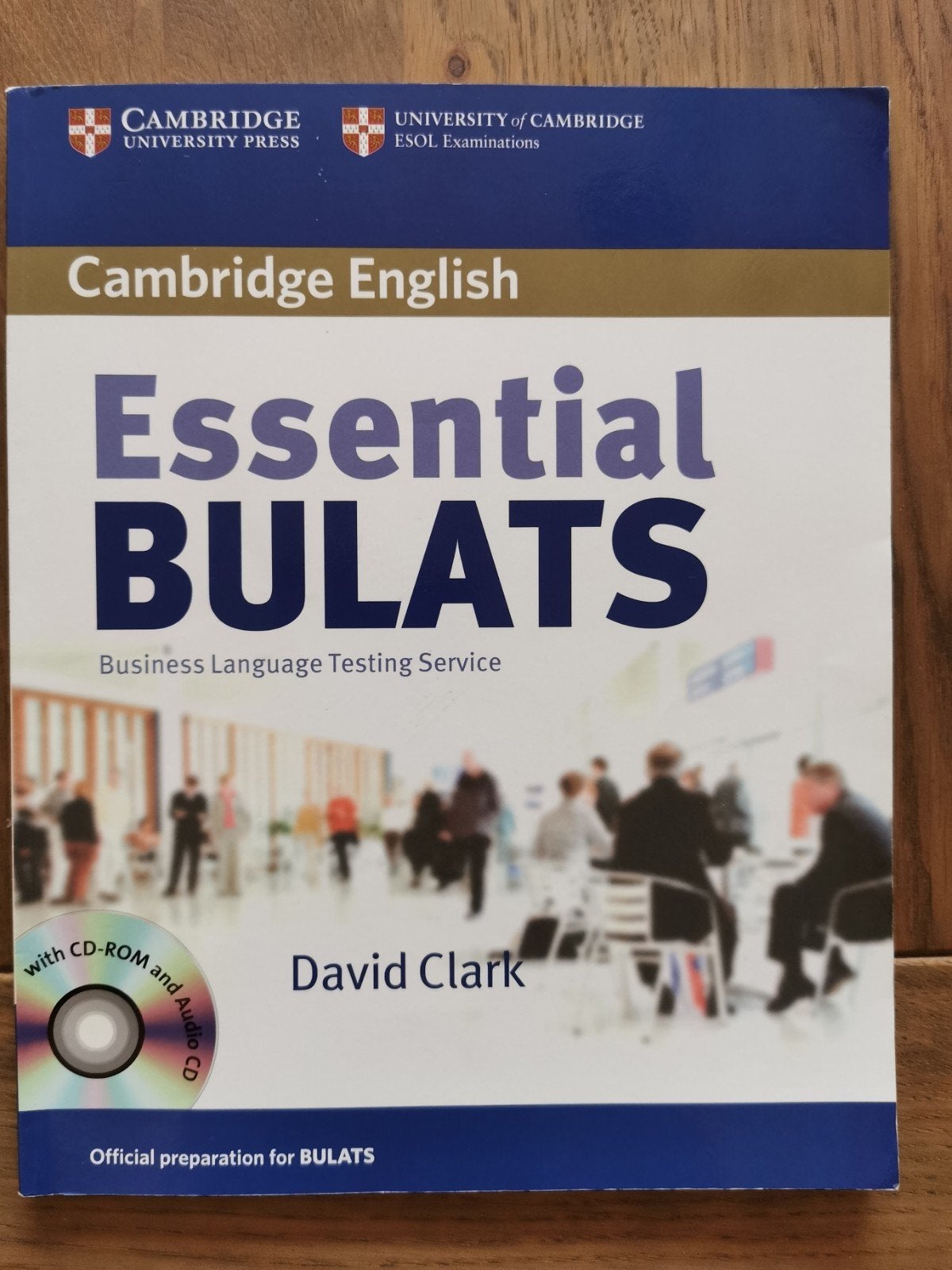 David Clark Essential BULATS Student’s Book+Audio CD+CD-ROM-, Ophalen of Verzenden, Zo goed als nieuw