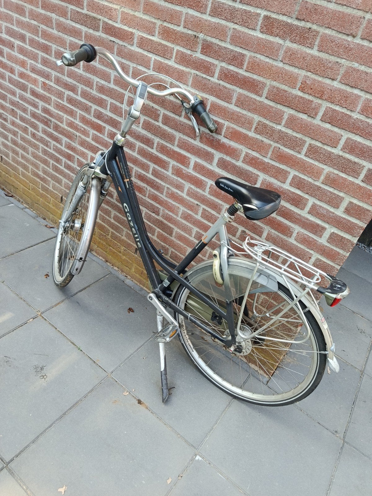 Gazelle damesfiets met werkende verlichting, Ophalen of Verzenden