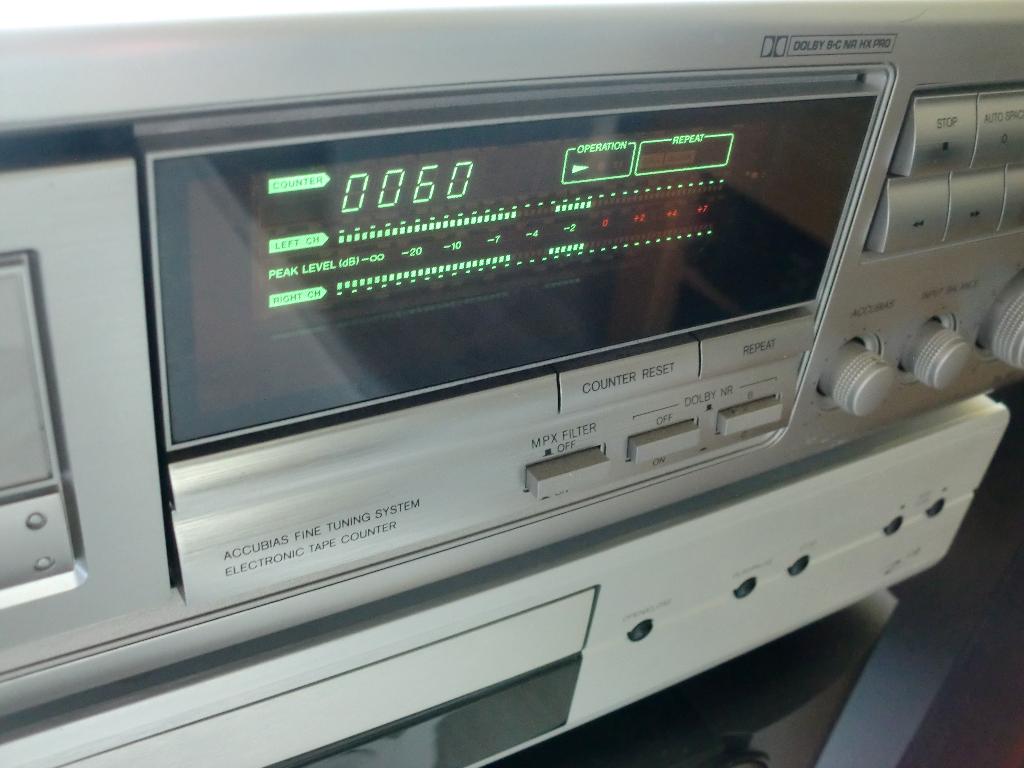 Onkyo TA-201 Cassette Tape Deck onderhoud gehad 100% goed, Ophalen of Verzenden, Enkel, Overige merken, Tiptoetsen