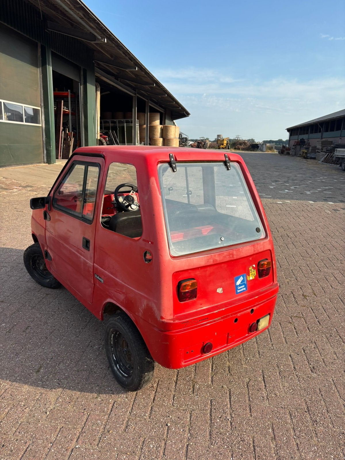 Amica 1000 (brommobiel), Ophalen, Gebruikt
