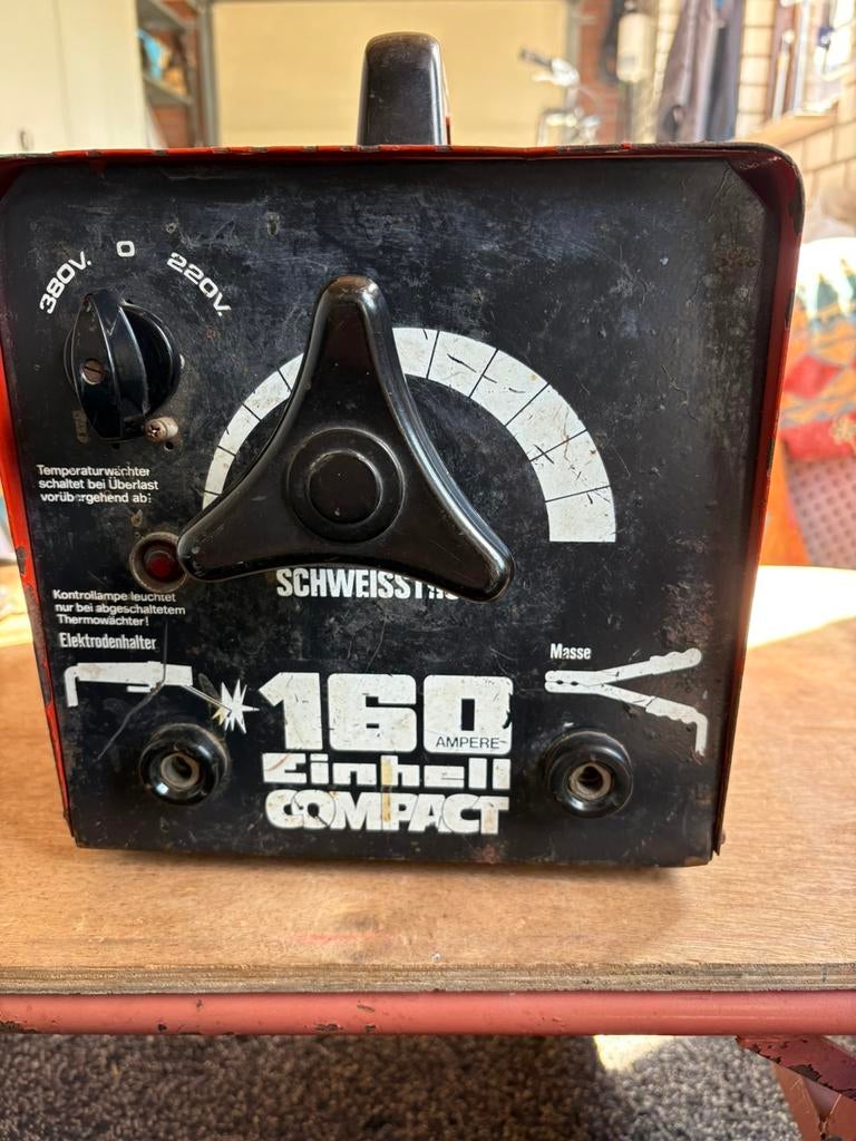 Electroden lasapparaat einhell, Doe-het-zelf en Verbouw, Gereedschap | Lasapparaten, Ophalen, Gebruikt