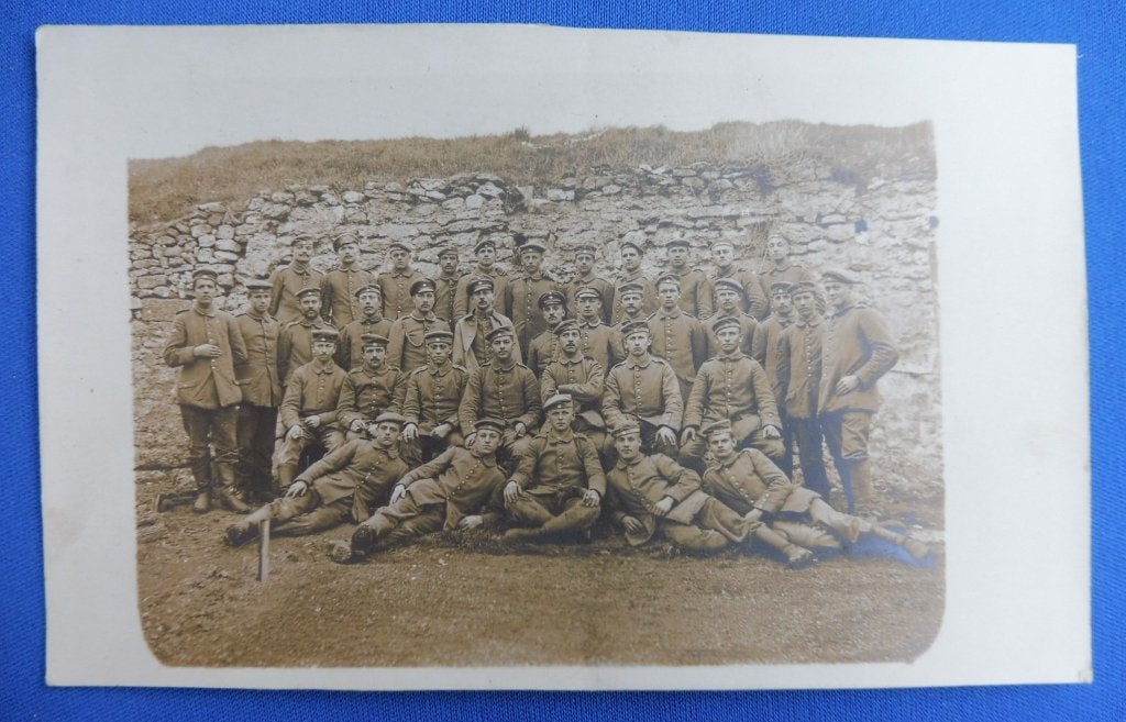 WO1 Feldpost/Fotokaart Duitse Soldaten, frontfoto (T), Verzamelen, Verzenden, Landmacht, Duitsland, Overige typen