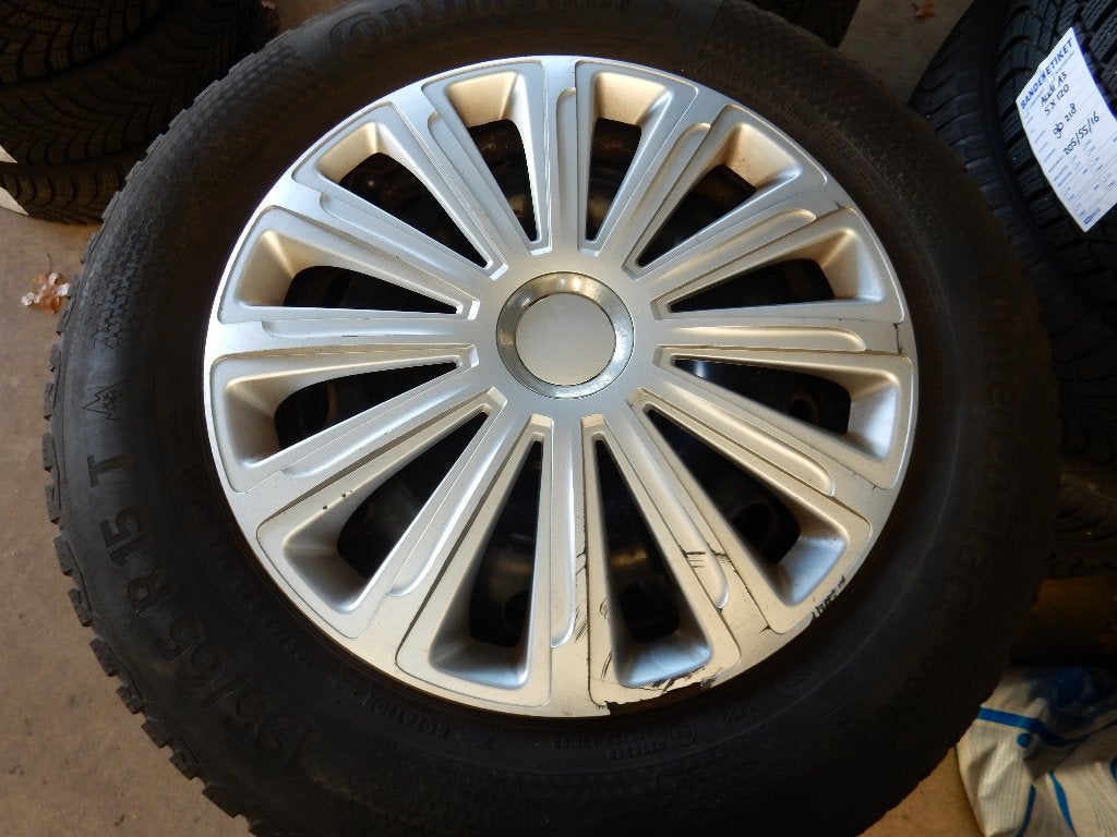 Citroën Berlingo Winterset (195/65/15) 4X108, Ophalen, Gebruikt, 15 inch, Banden en Velgen