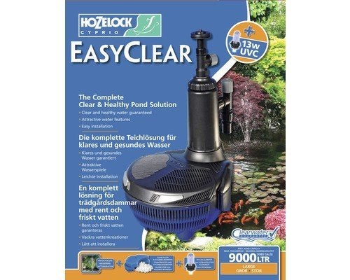 Hozelock EasyClear 9000 en 3000 vijverfilters/pompen, Ophalen, Gebruikt, Vijverfilter