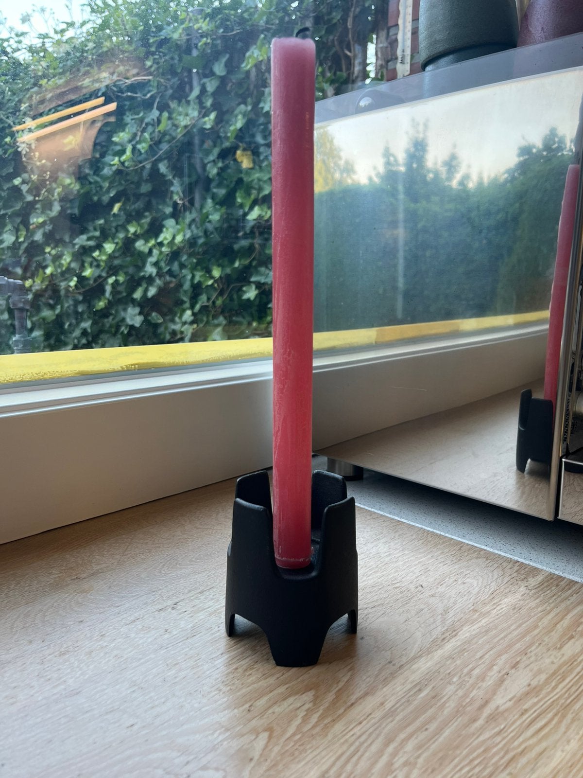 brutalist kaarsenhouder Deens design – Jens Quistgaard, Huis en Inrichting, Woonaccessoires | Kandelaars en Kaarsen, Ophalen of Verzenden