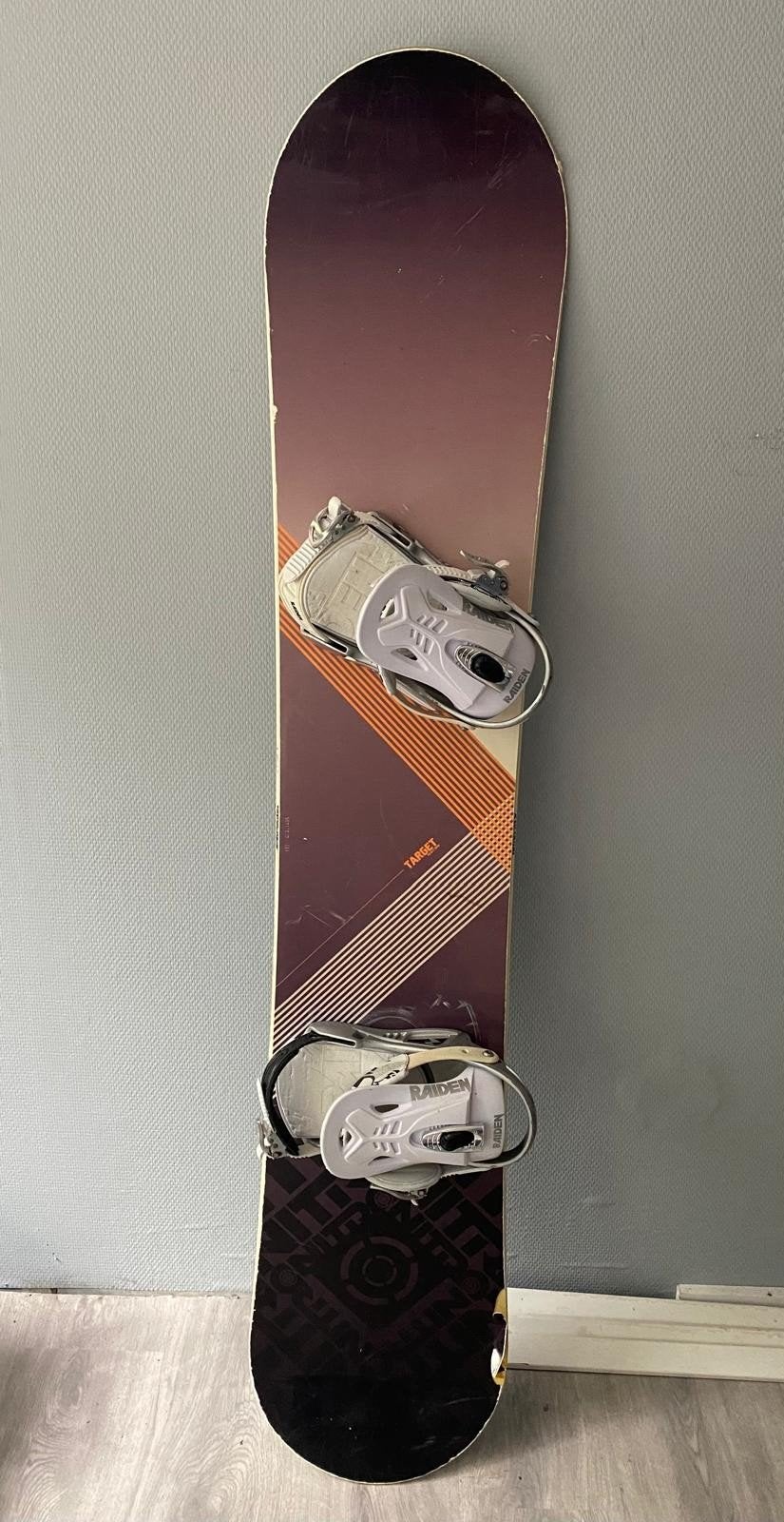Snowboard +- 160 cm lang Nitro Raiden 159W, Sport en Fitness, Ophalen, Gebruikt, Board