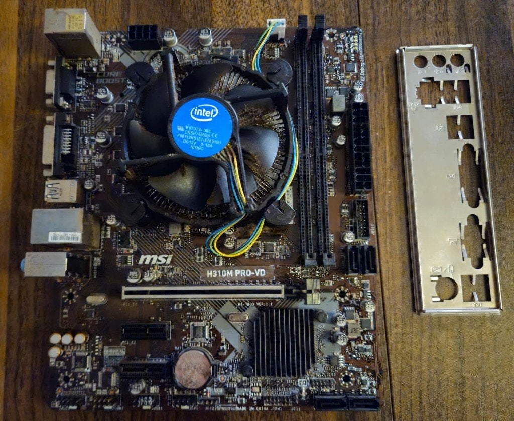 MSI H310M PRO-VD met Intel I5-8400, Gebruikt, LGA 1151, DDR4, Ophalen of Verzenden