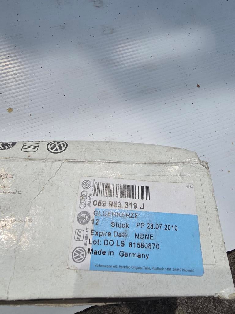 Originele VW/Audi Gloeibougie 059 963 319 J - Nieuw, Ophalen of Verzenden, Nieuw, Seat