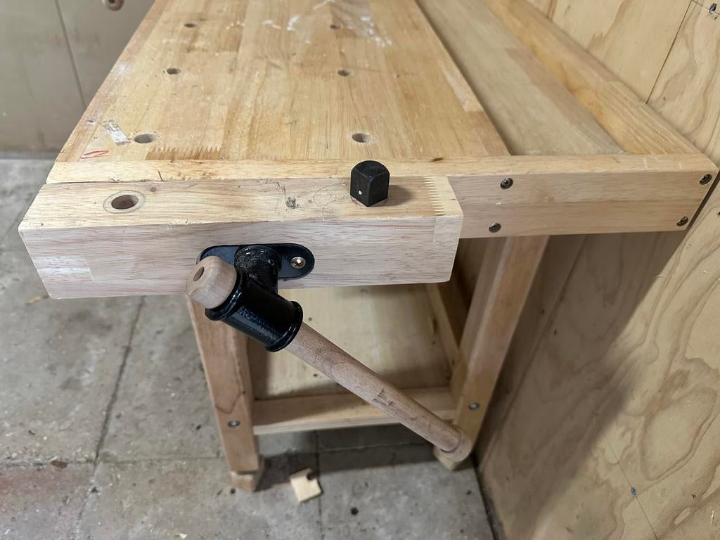 Te Koop - Holzmann Werkbank 106MINI, Doe-het-zelf en Verbouw, Werkbanken, Zo goed als nieuw, Ophalen of Verzenden