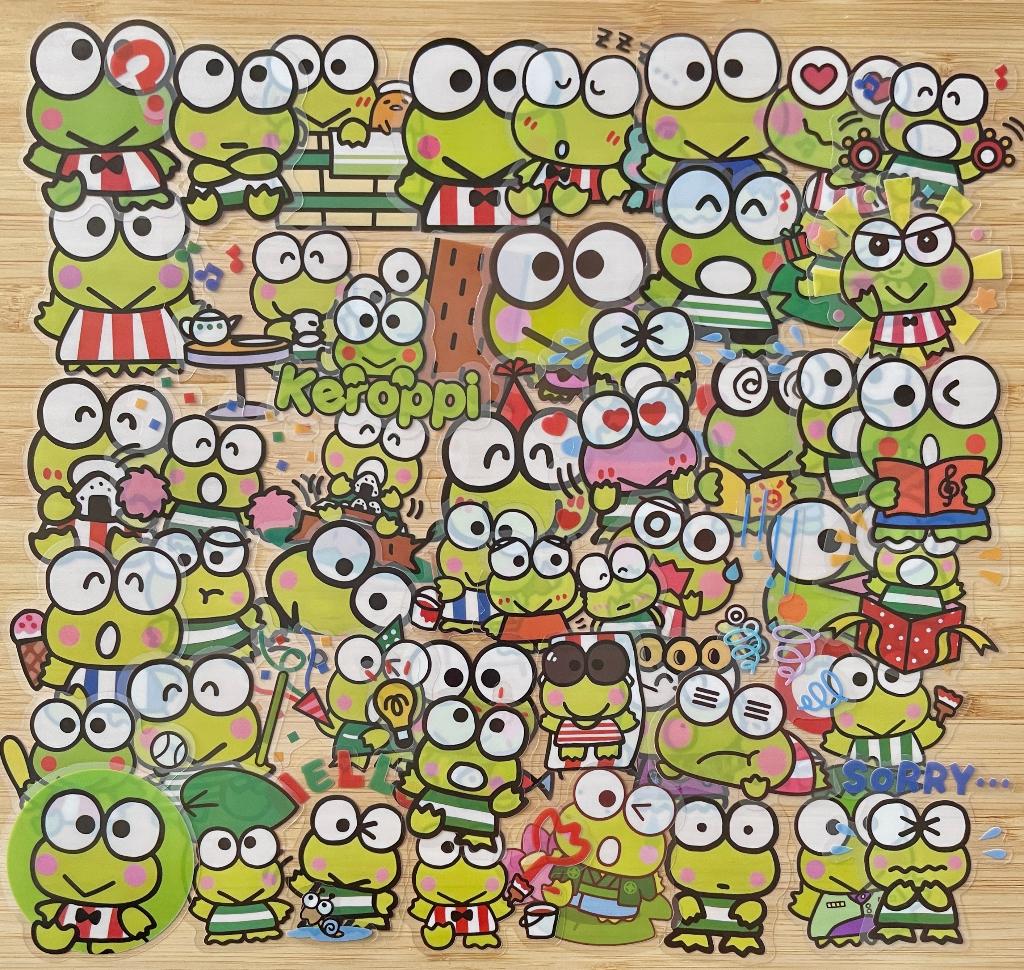 Keroppi sanrio stickers, Verzenden, Nieuw, Meerdere stickers