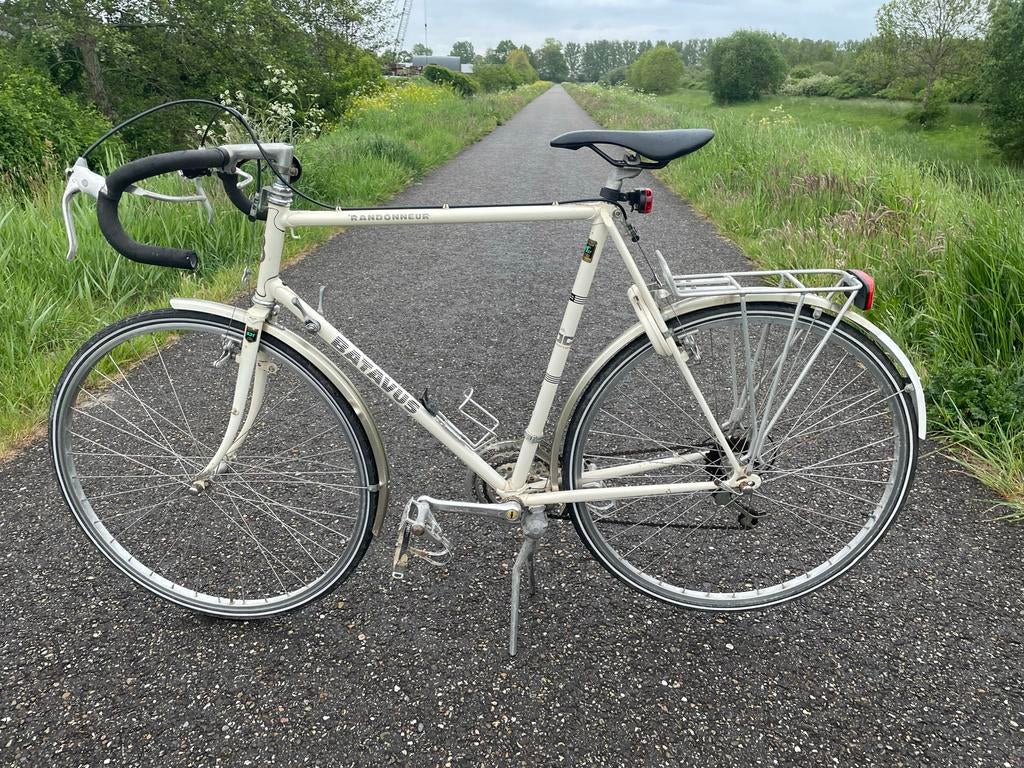 BATAVUS Randonneur fiets18 versnellingen racefiets H 61cm, Fietsen en Brommers, Fietsen | Racefietsen, Ophalen, 28 inch, Gebruikt