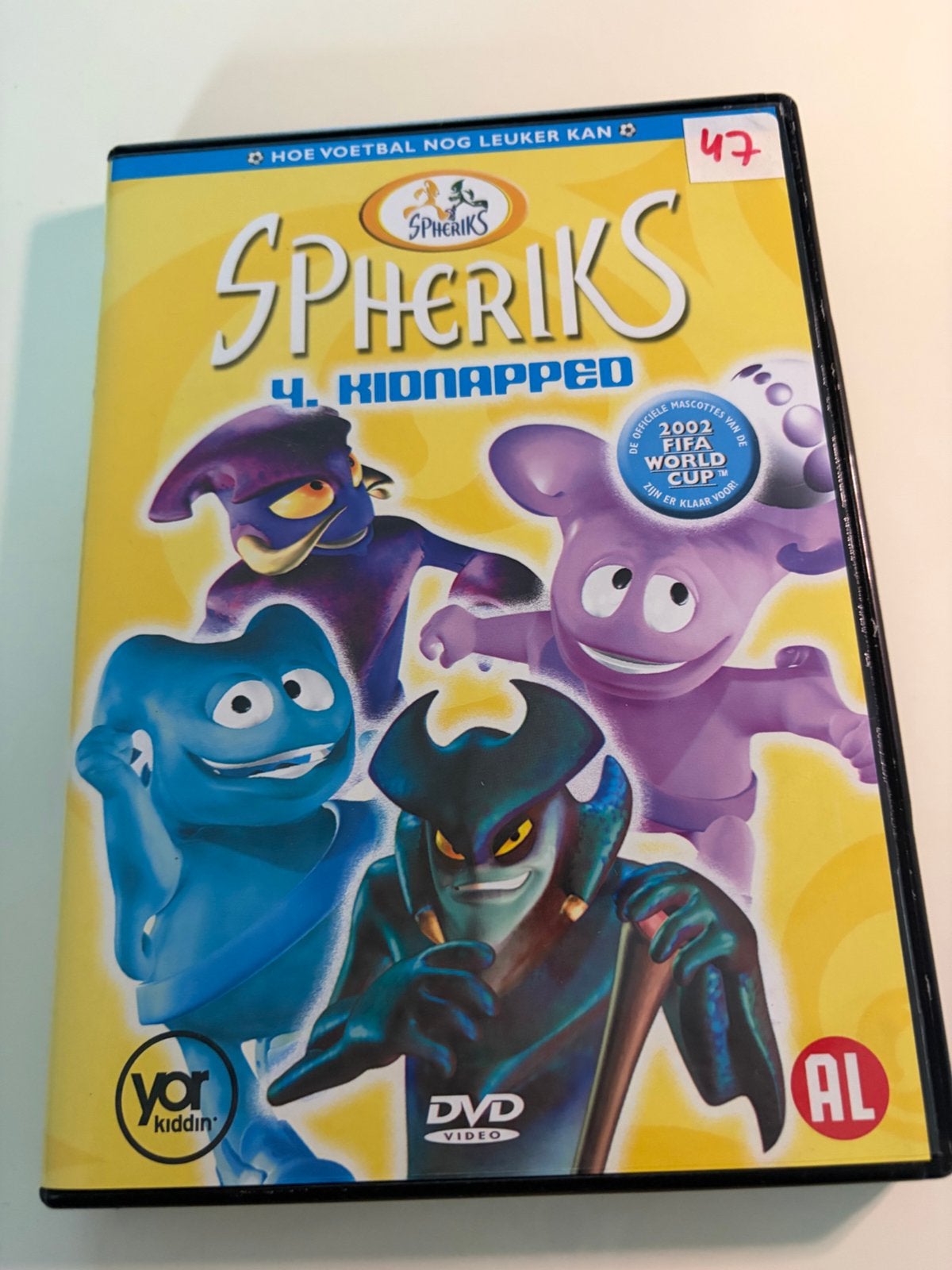 Spheriks 4 kidnapped, Tekenfilm, Ophalen of Verzenden, Zo goed als nieuw, Alle leeftijden