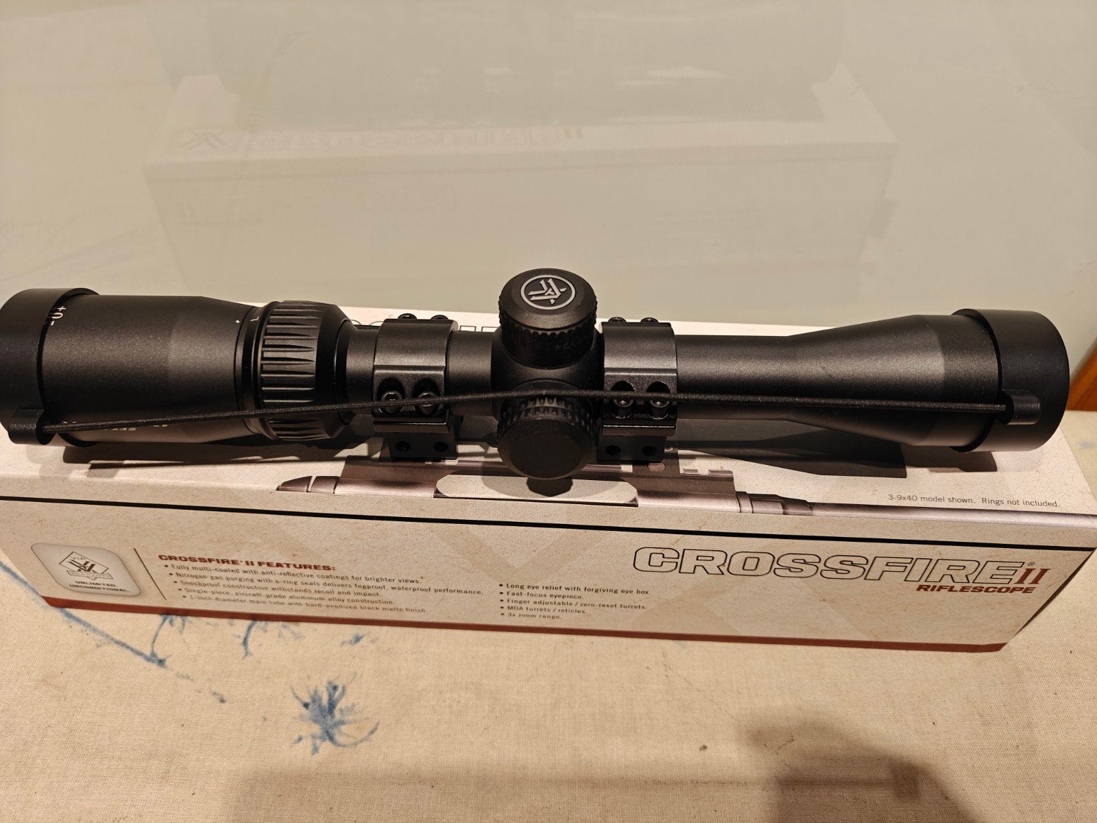 Vortex optics crossfire II 2-7x32 incl montage, Ophalen of Verzenden, Zo goed als nieuw