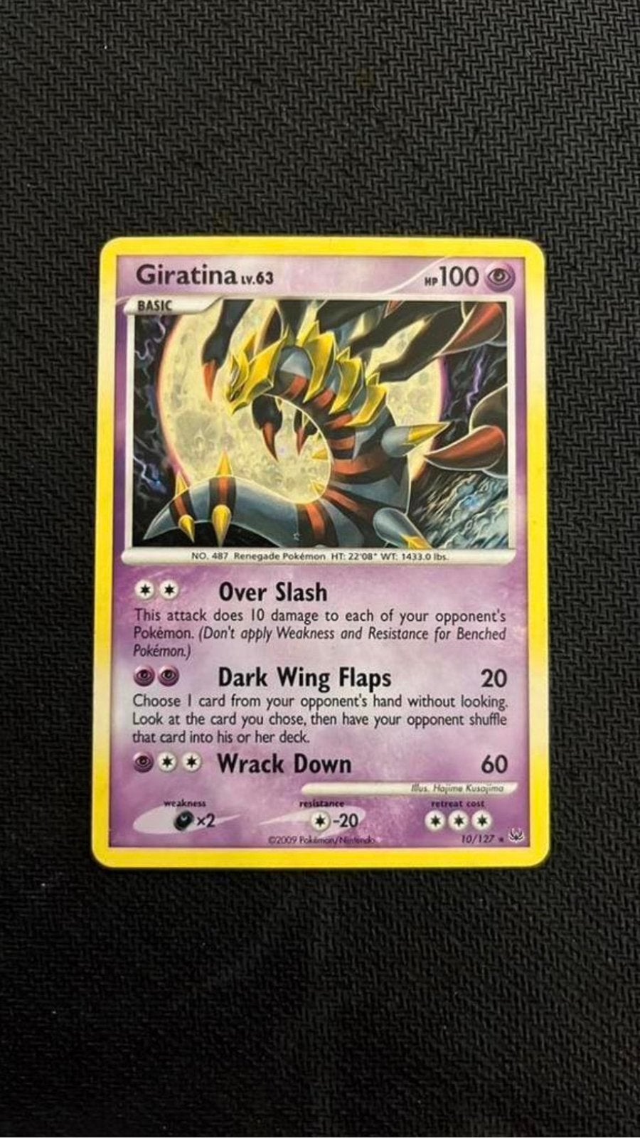 Giratina 10/127  - Pokemon, Ophalen of Verzenden, Zo goed als nieuw