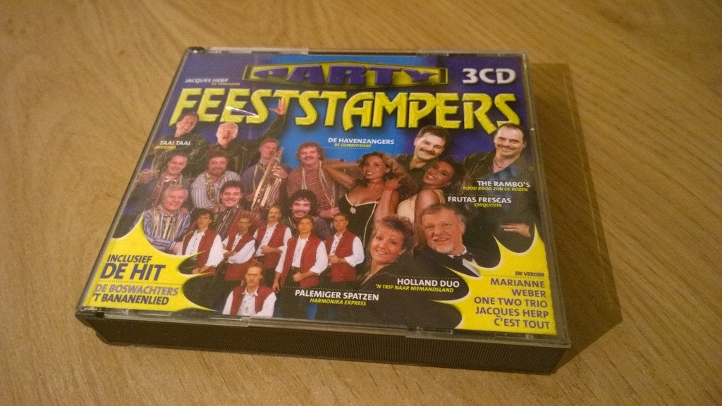 Party Feeststampers, Ophalen, Gebruikt, Levenslied of Smartlap