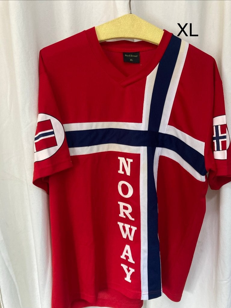 voetbal shirt Noorwegen XL, Maat XL, Ophalen of Verzenden, Gebruikt, Shirt