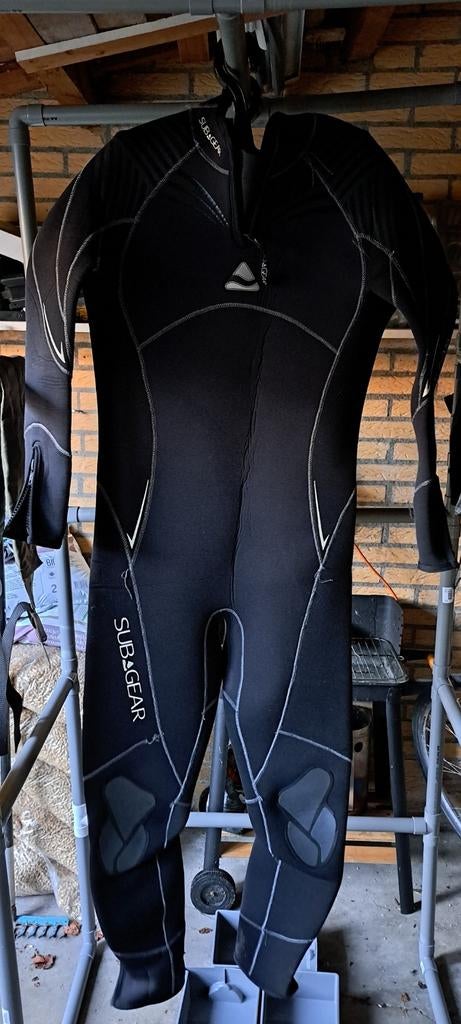 Subgear semi-droogpak 7mm maat 56, Watersport en Boten, Ophalen, Duikpak