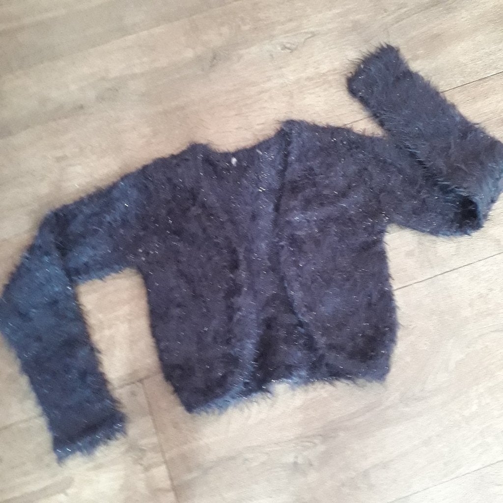 donker blauw vestje mt 146/152, Ophalen of Verzenden, Zo goed als nieuw, Meisje, Trui of Vest