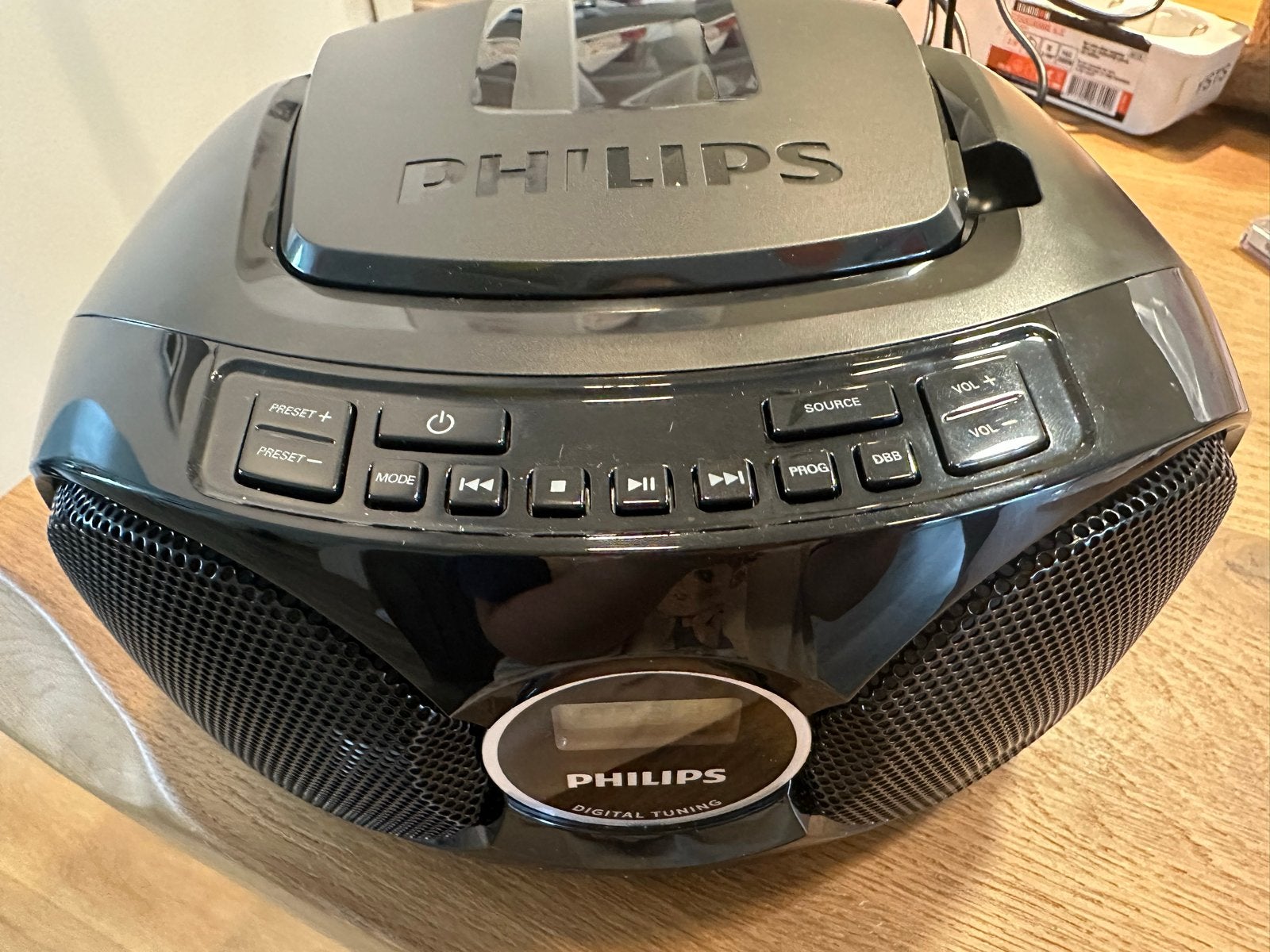 Philips AZ215B CD Soundmachine met Digitale Radio, Ophalen of Verzenden, Zo goed als nieuw, Philips, Draagbaar