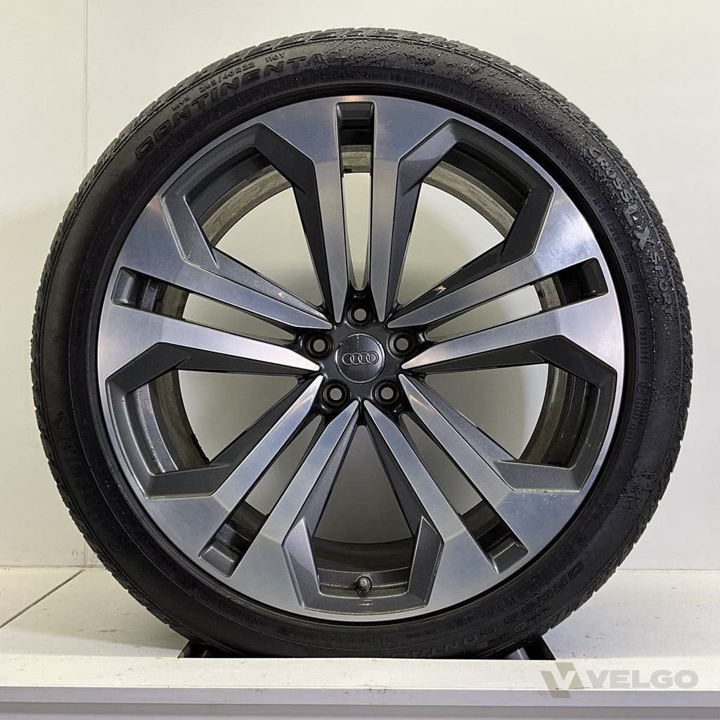 AUDI RSQ8 SQ8 Q8 Q7 SQ7 ETRON SET VELGEN + ALL SEASON BANDEN, Gebruikt, Banden en Velgen, Info@velgo.nl, Ophalen of Verzenden
