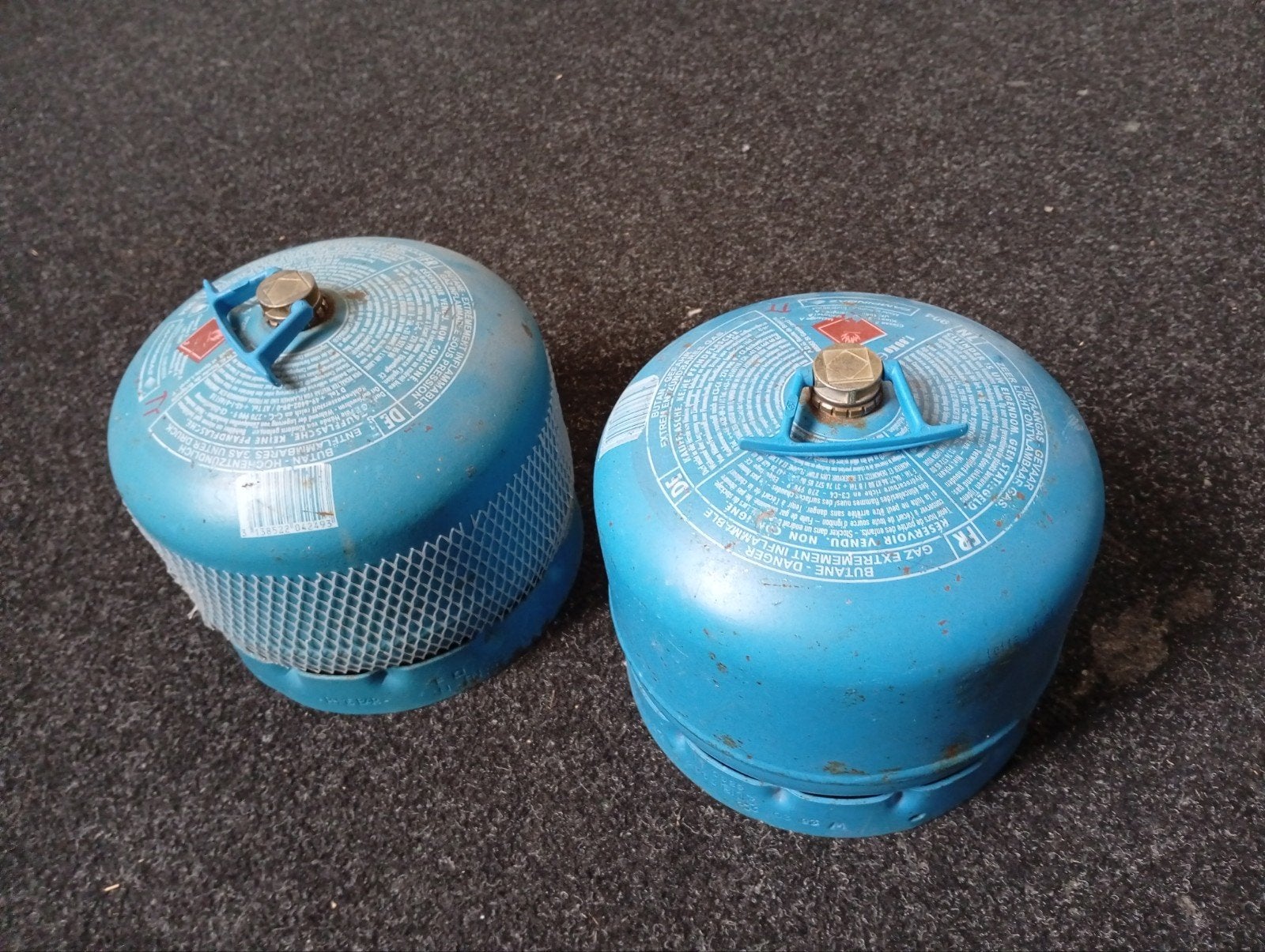te koop 2 campinggaz gas flessen, Caravans en Kamperen, Kampeeraccessoires, Ophalen