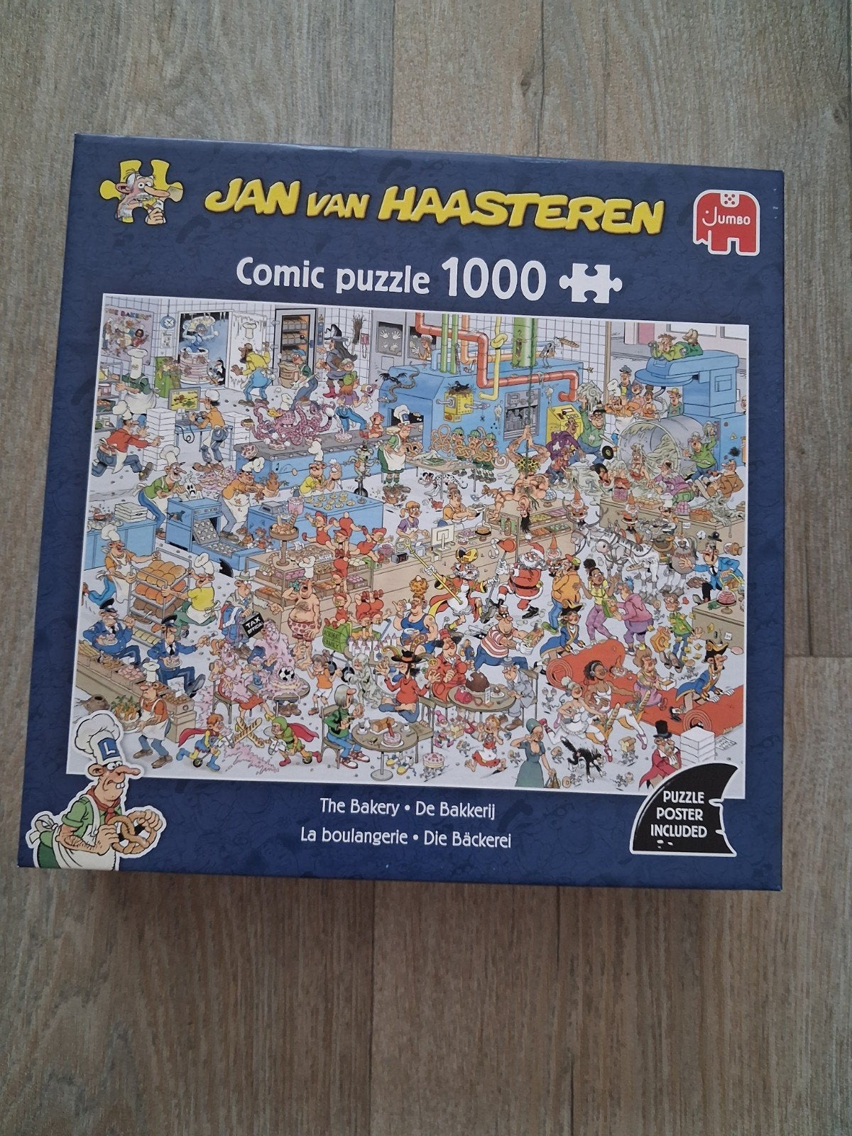 Jan van Haasterenpuzzel 'De Bakkerij' 1000 stukjes, Ophalen of Verzenden, 500 t/m 1500 stukjes, Zo goed als nieuw, Legpuzzel