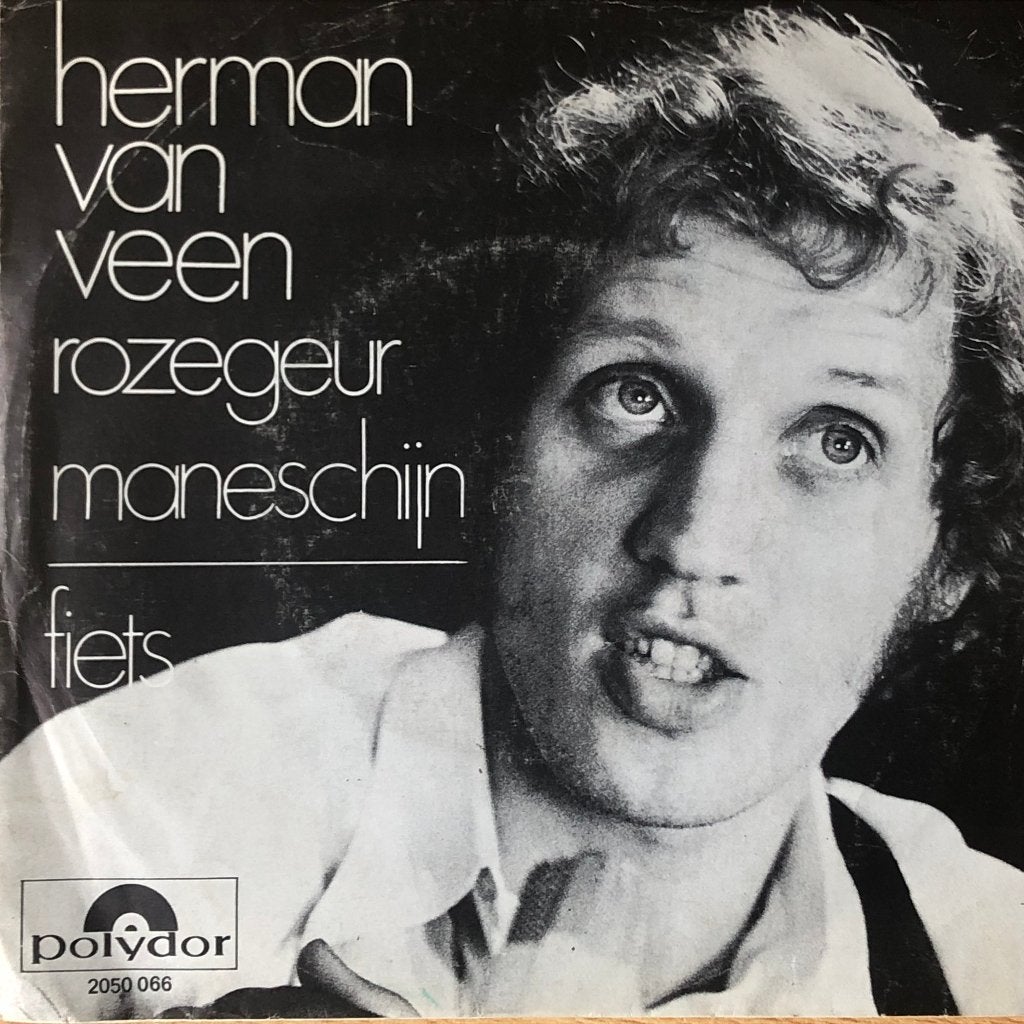 1970	Herman Van Veen	        Rozengeur Maneschijn, Fotohoes, 7 inch, Ophalen of Verzenden, Zo goed als nieuw
