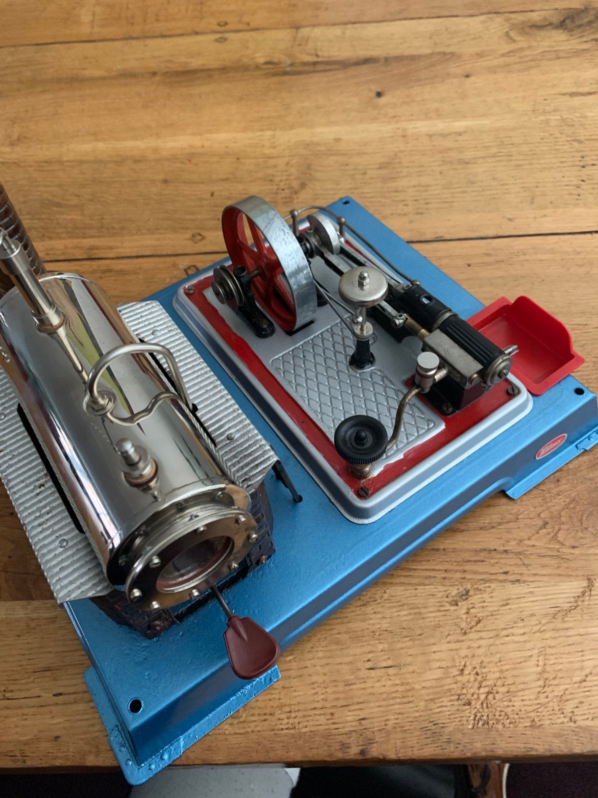 Wilesco stoommachine d16, Ophalen of Verzenden, Zo goed als nieuw, Groter dan 1:32