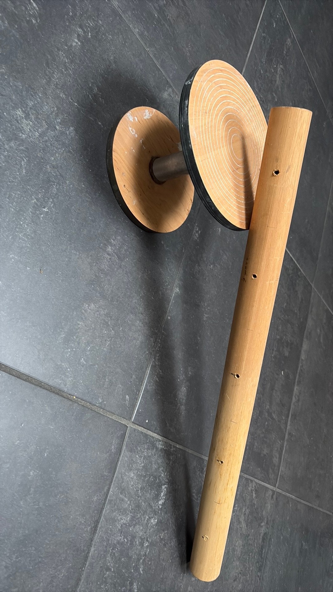 Draaiplateau en roller voor keramieken, Ophalen, Gebruikt