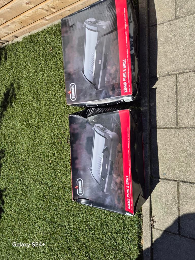 BUCCAN KAMA PLUG & GRILL Elektrische Barbecue, Ophalen, Nieuw, BUCCAN