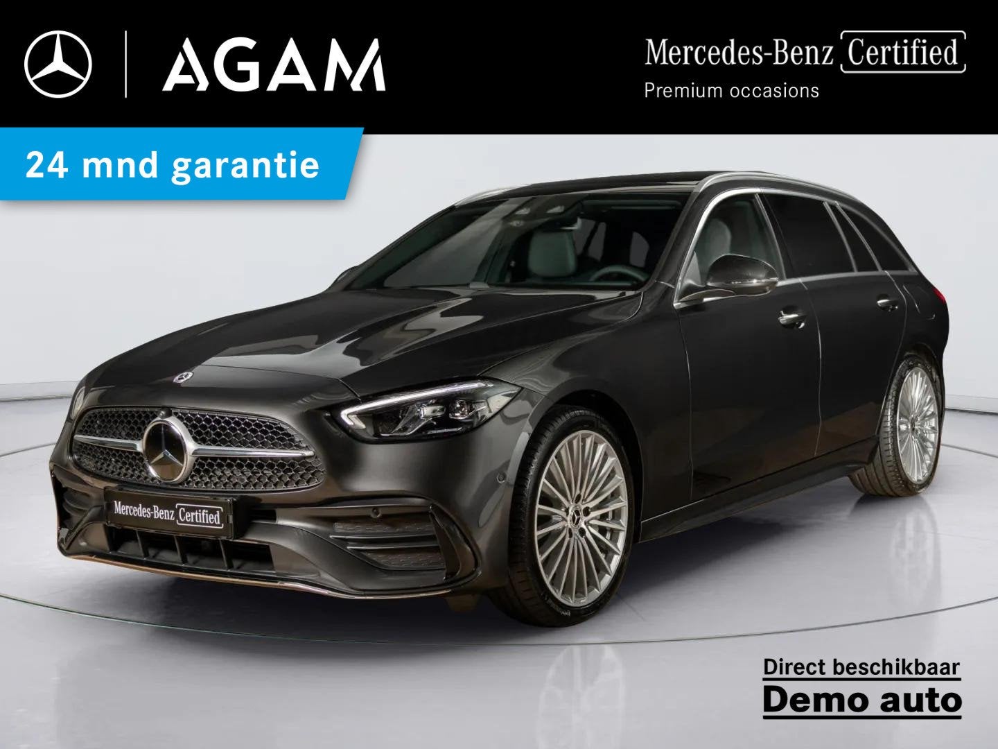 Mercedes-Benz C-Klasse Estate 300 e Business Solution AMG Pa, Auto's, Automaat, Dealer onderhouden, Achterwielaandrijving, 1800 kg